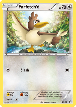 Farfetch'd z edície Kalos Starter Set, karta č.25