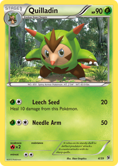 Quilladin z edície Kalos Starter Set, karta č.4
