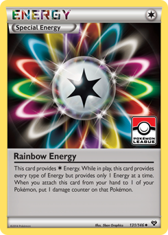 Rainbow Energy z edície XY, karta č.131