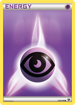 Psychic Energy z edície XY, karta č.136