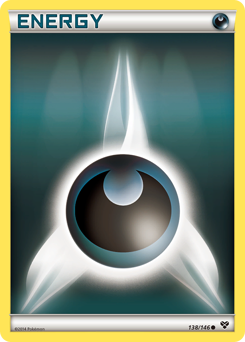 Darkness Energy z edície XY, karta č.138