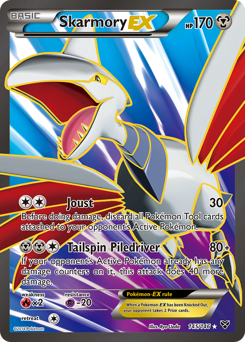 Skarmory-EX z edície XY, karta č.145