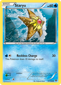 Staryu z edície XY, karta č.33