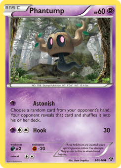 Phantump z edície XY, karta č.54