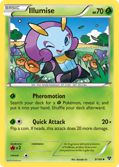 Illumise z edície XY, karta č.9