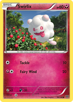 Swirlix z edície XY, karta č.94