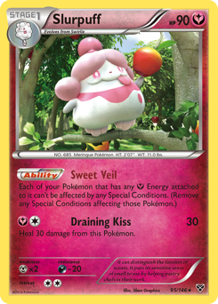 Slurpuff z edície XY, karta č.95