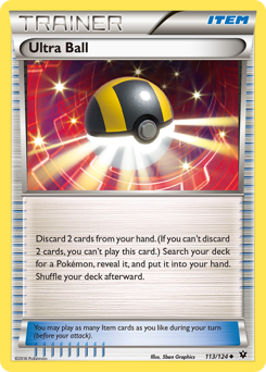 Ultra Ball z edície Fates Collide, karta č.113