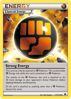 Strong Energy z edície Fates Collide, karta č.115