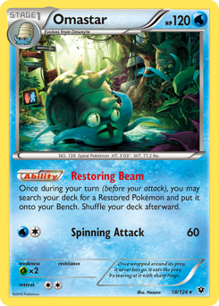 Omastar z edície Fates Collide, karta č.18