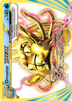 Omastar BREAK z edície Fates Collide, karta č.19