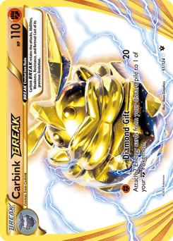 Carbink BREAK z edície Fates Collide, karta č.51