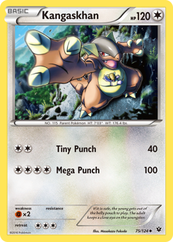 Kangaskhan z edície Fates Collide, karta č.75