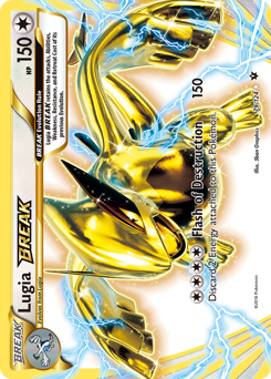 Lugia BREAK z edície Fates Collide, karta č.79