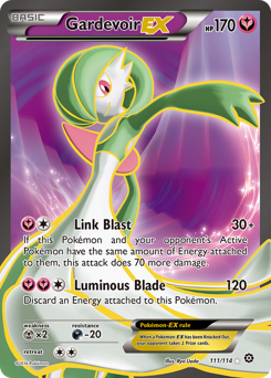 Gardevoir-EX z edície Steam Siege, karta č.111