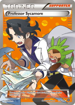 Professor Sycamore z edície Steam Siege, karta č.114