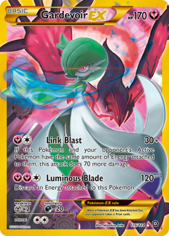 Gardevoir-EX z edície Steam Siege, karta č.116