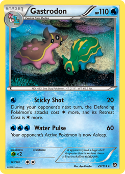 Gastrodon z edície Steam Siege, karta č.29