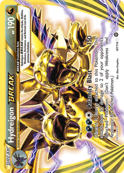 Hydreigon BREAK z edície Steam Siege, karta č.87