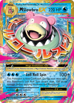 M Slowbro-EX z edície Evolutions, karta č.27