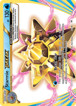 Starmie BREAK z edície Evolutions, karta č.32