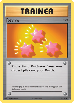 Revive z edície Evolutions, karta č.85