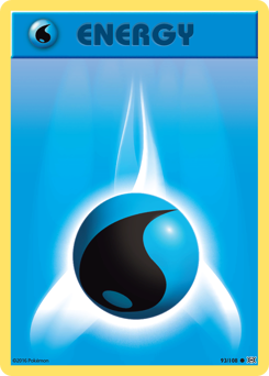 Water Energy z edície Evolutions, karta č.93