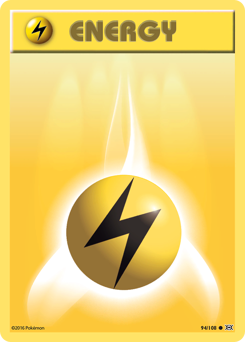 Lightning Energy z edície Evolutions, karta č.94