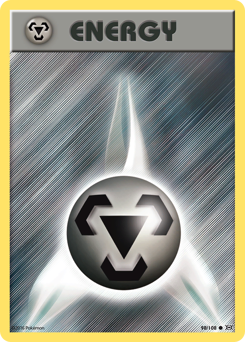 Metal Energy z edície Evolutions, karta č.98