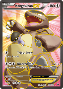 Kangaskhan-EX z edície Flashfire, karta č.103