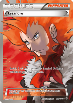 Lysandre z edície Flashfire, karta č.104
