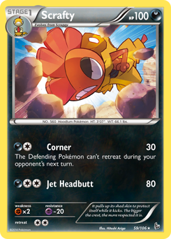Scrafty z edície Flashfire, karta č.59