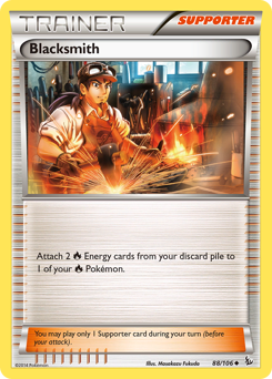 Blacksmith z edície Flashfire, karta č.88