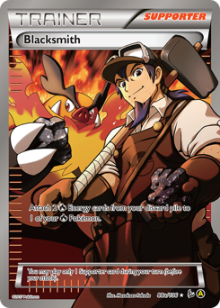 Blacksmith z edície Flashfire, karta č.88a