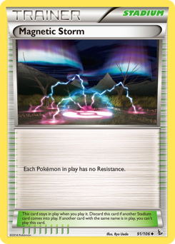 Magnetic Storm z edície Flashfire, karta č.91