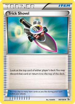 Trick Shovel z edície Flashfire, karta č.98
