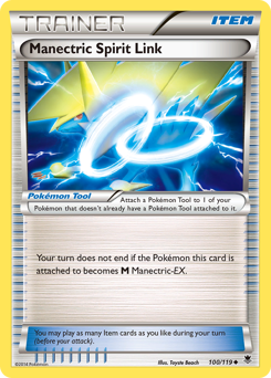 Manectric Spirit Link z edície Phantom Forces, karta č.100