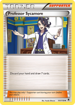 Professor Sycamore z edície Phantom Forces, karta č.101