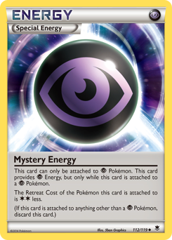 Mystery Energy z edície Phantom Forces, karta č.112