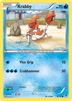 Krabby z edície Phantom Forces, karta č.13