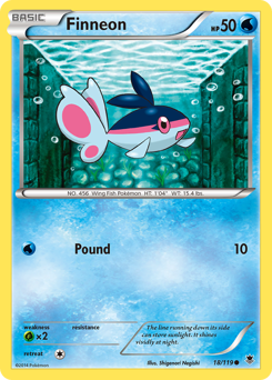 Finneon z edície Phantom Forces, karta č.18