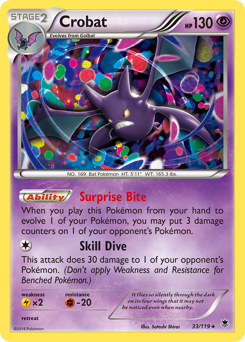 Crobat z edície Phantom Forces, karta č.33