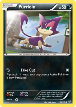 Purrloin z edície Phantom Forces, karta č.56