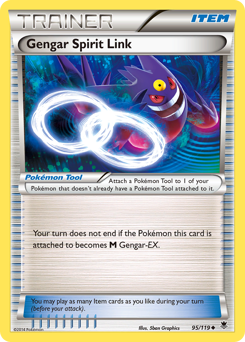 Gengar Spirit Link z edície Phantom Forces, karta č.95