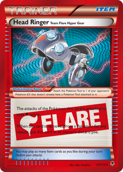 Head Ringer Team Flare Hyper Gear z edície Phantom Forces, karta č.97