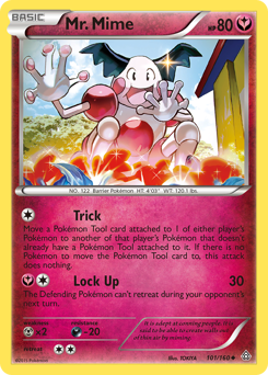 Mr. Mime z edície Primal Clash, karta č.101
