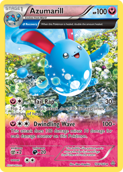 Azumarill z edície Primal Clash, karta č.104