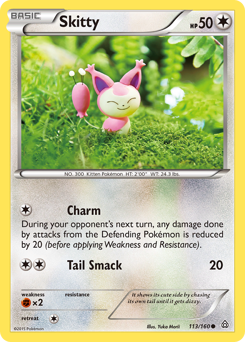Skitty z edície Primal Clash, karta č.113