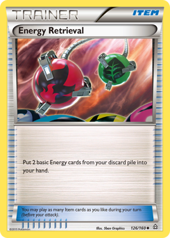 Energy Retrieval z edície Primal Clash, karta č.126