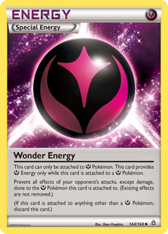 Wonder Energy z edície Primal Clash, karta č.144